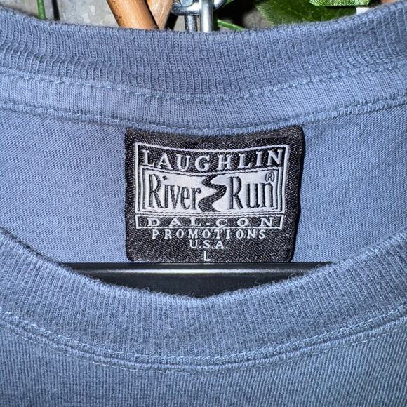 Vintage Y2K Laughlin River USA 2000s motorcycle biker tshirt - Picture 3 of 4